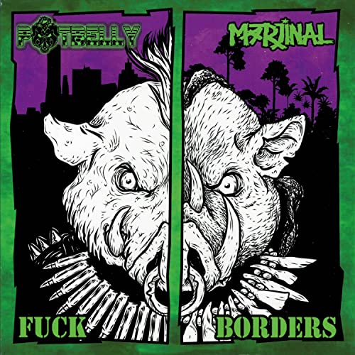 POTBELLY / MARJINAL - uck BORDERS - CD image 1