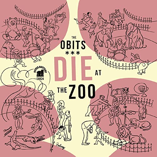 OBITS - DIE AT THE ZOO (YELLOW VINYL) - Vinyl Record image 1