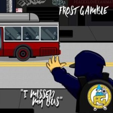 FROST GAMBLE - I MISSED MY BUS (GREY SPLATTER VINYL) - Vinyl Record image 1