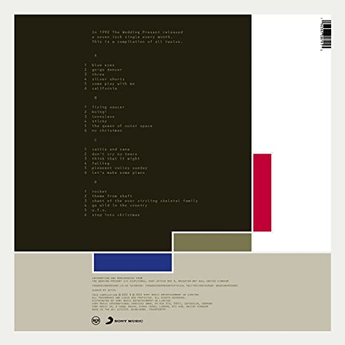 Wedding Present - Hit Parade - Vinyl Record Vinyl Longplay 33 1 image 3
