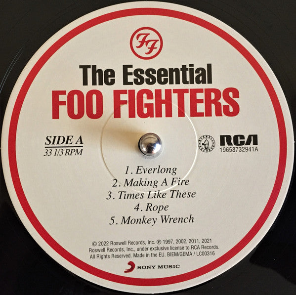 Foo Fighters - The Essential Foo Fighters 2LP - Vinyl Record 2LP image 4