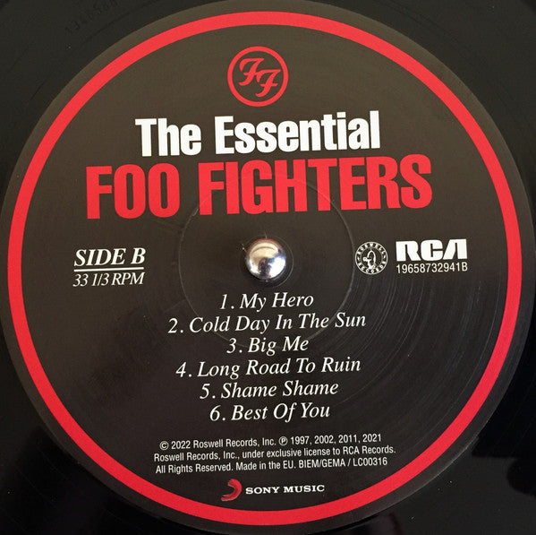 Foo Fighters - The Essential Foo Fighters 2LP - Vinyl Record 2LP image 5