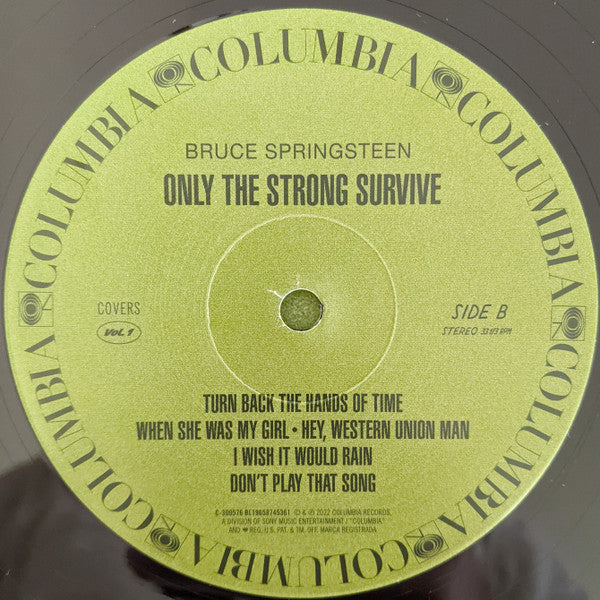 Bruce Springsteen - Only The Strong Survive 2LP - Vinyl Record 2LP image 3