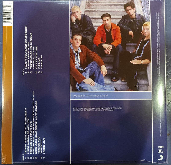 *NSYNC - 'NSYNC - Vinyl Record 12" Album image 2