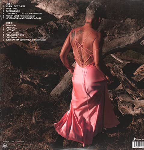 P!NK - TRUSTFALL Pink LP Vinyl - Vinyl Record Pink Vinyl image 3