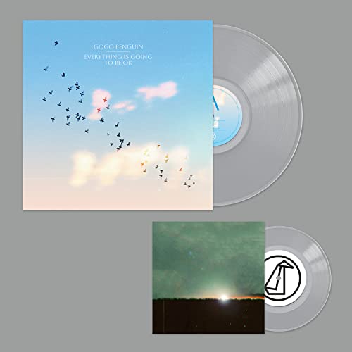 GoGo Penguin - Everything Is Going to Be Okay - 12" Album (Clear Vinyl image 1