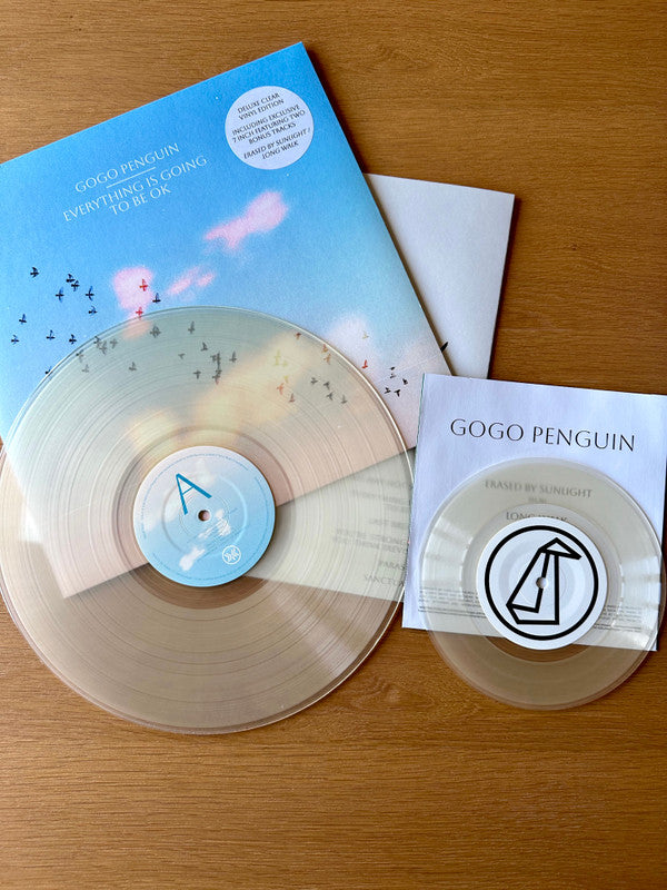 GoGo Penguin - Everything Is Going to Be Okay - 12" Album (Clear Vinyl image 4
