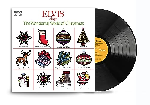 Elvis Presley - ELVIS SINGS THE WONDERFUL WORLD OF CHRISTMAS - Vinyl Re image 1