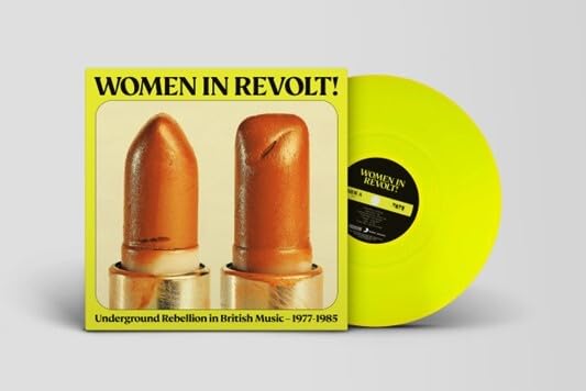 VARIOUS ARTISTS - WOMEN IN REVOLT! Yellow LP Vinyl  RELEASE DATE 03/11/ image 1