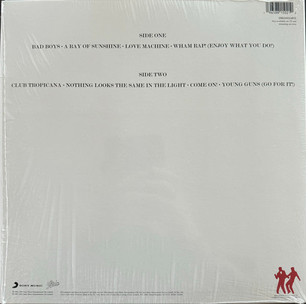 WHAM! - FANTASTIC - Vinyl Record VINYL LONGPLAY 33 1 image 2
