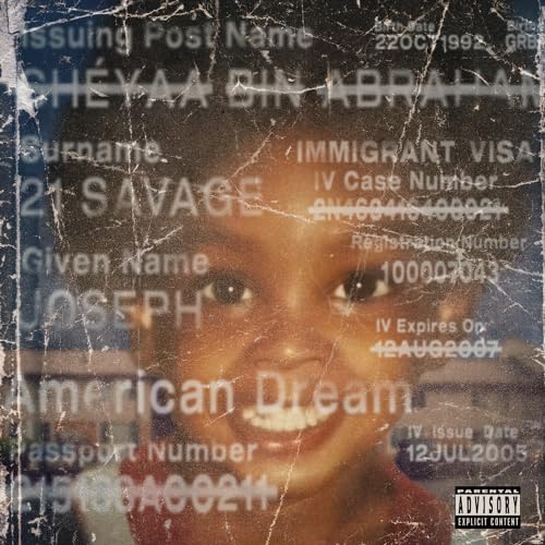21 Savage - American Dream 2LP  RELEASE DATE 15/02/24 (THIS CAN CHANGE!