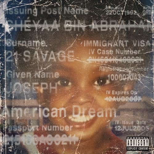 21 Savage - American Dream CD  RELEASE DATE 15/02/24 (THIS CAN CHANGE!)