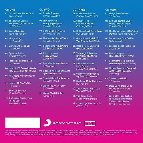Various Artists - NOW 12” 80s: 1981  - CD image 2