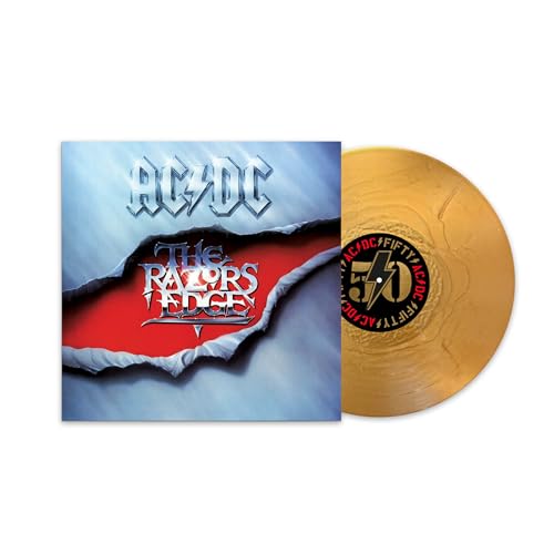 AC/DC - THE RAZORS EDGE Gold LP Vinyl  RELEASE DATE 15/03/24 (THIS CAN image 1