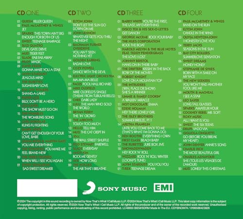 Various Artists - NOW YEARBOOK 1974 - 4CD image 2
