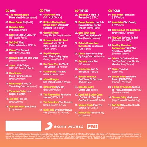 Various Artists - NOW 12” 80s: 1982 – Part One  - CD image 3