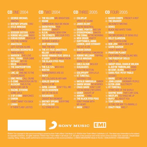 Various Artists - NOW - Millennium 2004 - 2006 4CD Deluxe Book  RELEASE image 2
