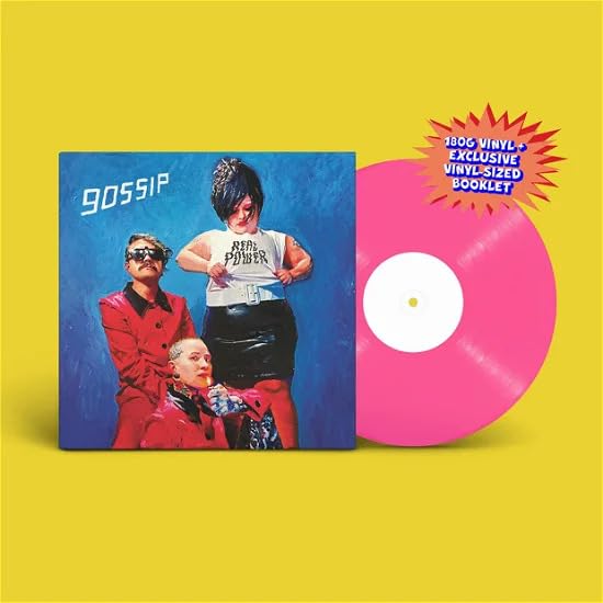 GOSSIP - REAL POWER Pink LP Vinyl  RELEASE DATE 22/03/24 (THIS CAN CHAN image 1