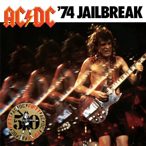 AC/DC - 74 JAILBREAK (50TH ANNIVERSARY/GOLD COLOR VINYL) - Vinyl Recor image 1