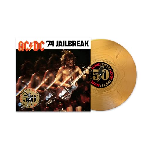 AC/DC - 74 JAILBREAK (50TH ANNIVERSARY/GOLD COLOR VINYL) - Vinyl Recor image 2