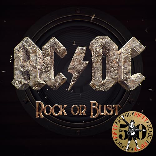 AC/DC - ROCK OR BUST (50TH ANNIVERSARY/GOLD COLOR VINYL) - Vinyl Recor image 1