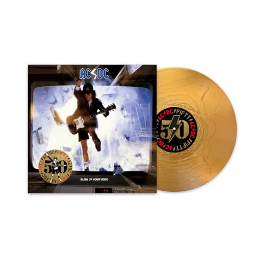 AC/DC - BLOW UP YOUR VIDEO (50TH ANNIVERSARY GOLD COLOR VINYL) - Vinyl image 2