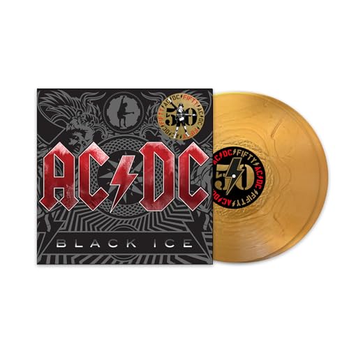 AC/DC - BLACK ICE (50TH ANNIVERSARY GOLD COLOR VINYL) - Vinyl Record VI image 2