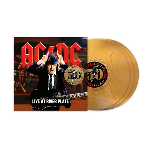 AC/DC - LIVE AT RIVER PLATE (50TH ANNIVERSARY GOLD COLOR VINYL) - Vinyl image 2