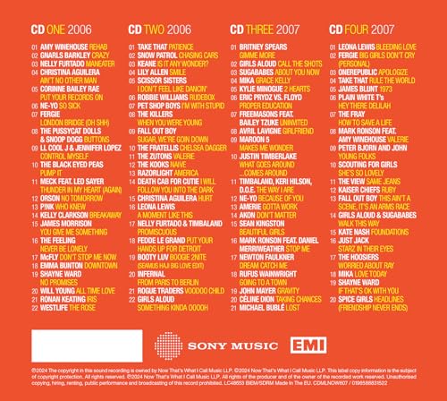 Various Artists - NOW – Millennium 2006-2007 - CD image 2