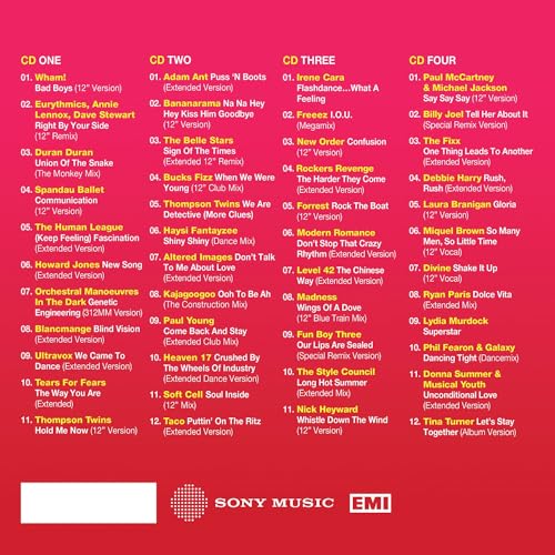 Various Artists - NOW 12"" 80s: 1983 - Part 1  4CD  RELEASE DATE 19/07 image 3