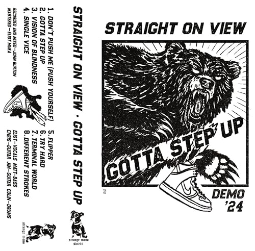 STRAIGHT ON VIEW - GOTTA STEP UP (DEMO '24) - Cassette image 1