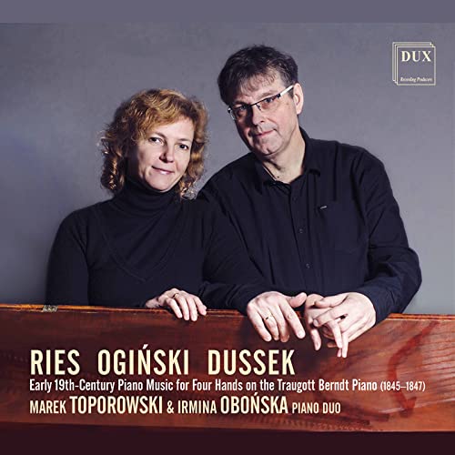 Ries, Oginski, Dussek:  Early 19th-Century Piano Music - CD image 1