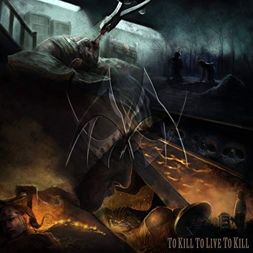 MANTICORA - TO KILL TO LIVE TO KILL / TO LIVE TO KILL TO LIVE (BLUE VIN image 1