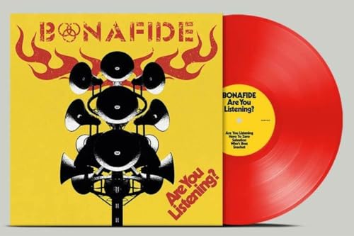 BONAFIDE - ARE YOU LISTENING? (RED VINYL) - Vinyl Record image 1
