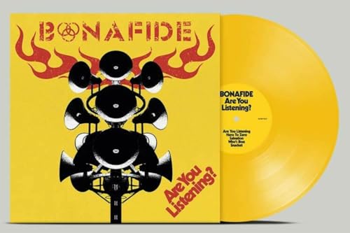 BONAFIDE - ARE YOU LISTENING? (YELLOW VINYL) - Vinyl Record image 1