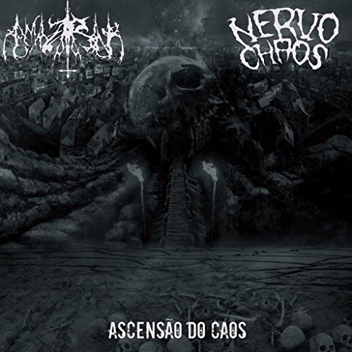NERVOCHAOS / AMAZARA - ASCENCAO DO CAOS - Vinyl Record 10 image 1