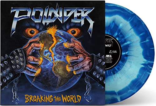 POUNDER - BREAKING THE WORLD (DEADLY EYES COLORED VINYL) - Vinyl Record image 1