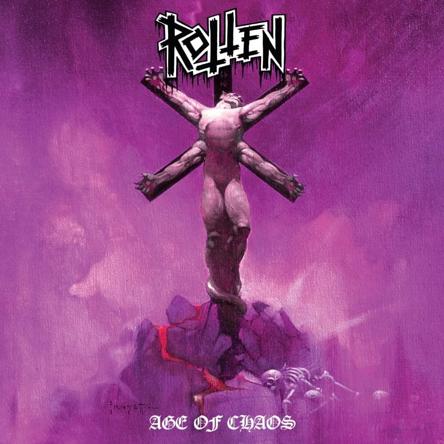 ROTTEN UK - AGE OF CHAOS - Vinyl Record image 1