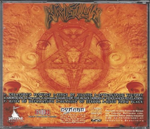 KRISIUN - APOCALYPTIC REVELATION - CDD image 2