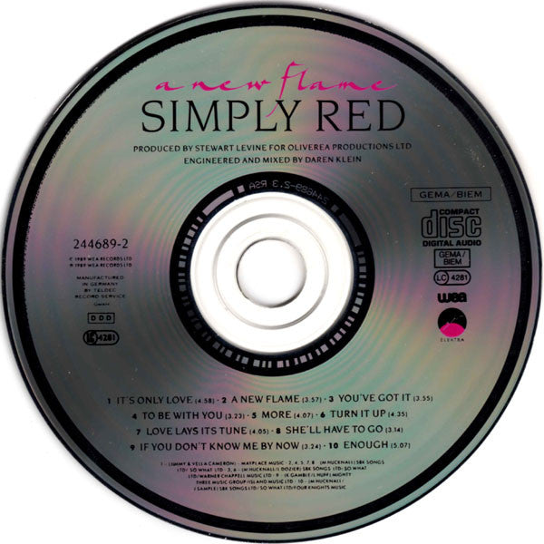 Simply Red - A New Flame - Used CD image 9