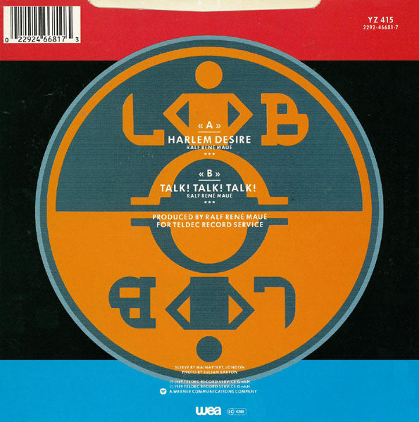 London Boys - Harlem Desire - Used Vinyl Record 7" image 2