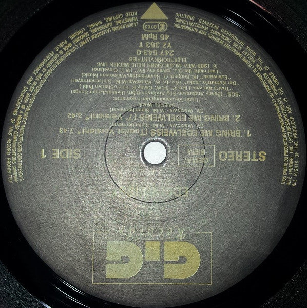 Edelweiss - Bring Me - Used Vinyl Record 12" image 3