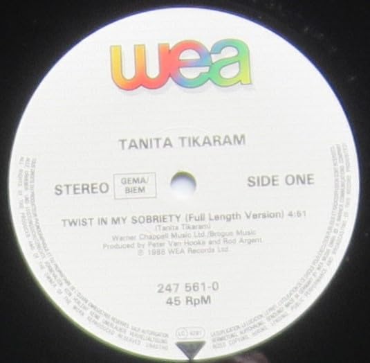 Tanita Tikaram - Twist In My Sobriety - Used Vinyl Record 7" image 6