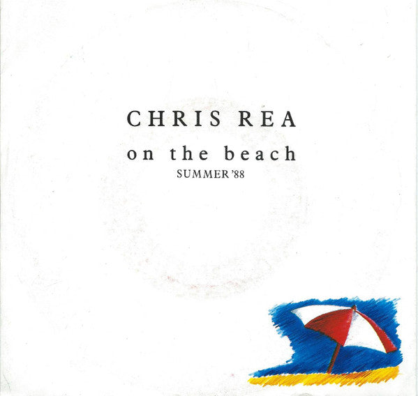 Chris Rea - On The Beach (Summer '88) - Used Vinyl Record 7" image 5
