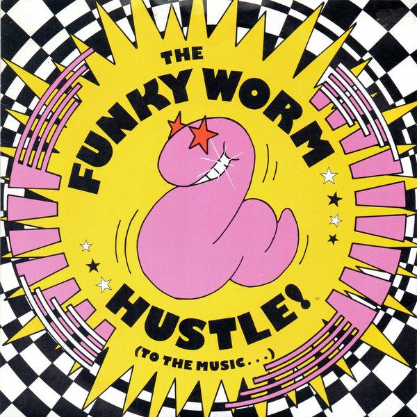 Funky Worm - Hustle! (To The Music...) - Used Vinyl Record 7" image 5