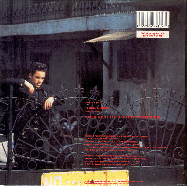 Nick Kamen - Tell Me - Used Vinyl Record 7" image 7