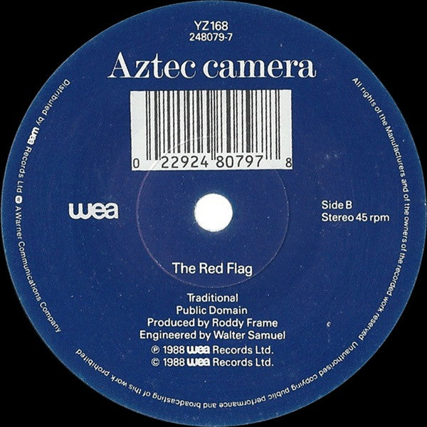 Aztec Camera - How Men Are - Used Vinyl Record 7" image 8