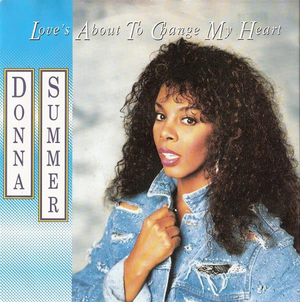 Donna Summer - Love's About To Change My Heart - Used Vinyl Record 7" image 5