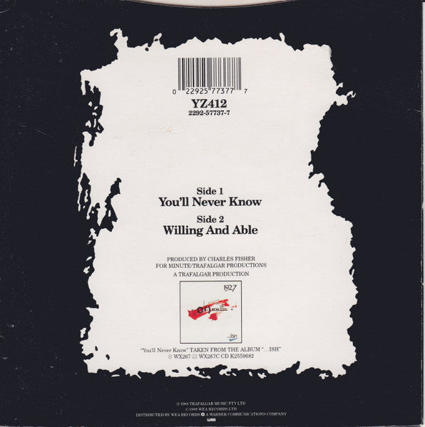 1927 - You'll Never Know - Used Vinyl Record 7" image 2
