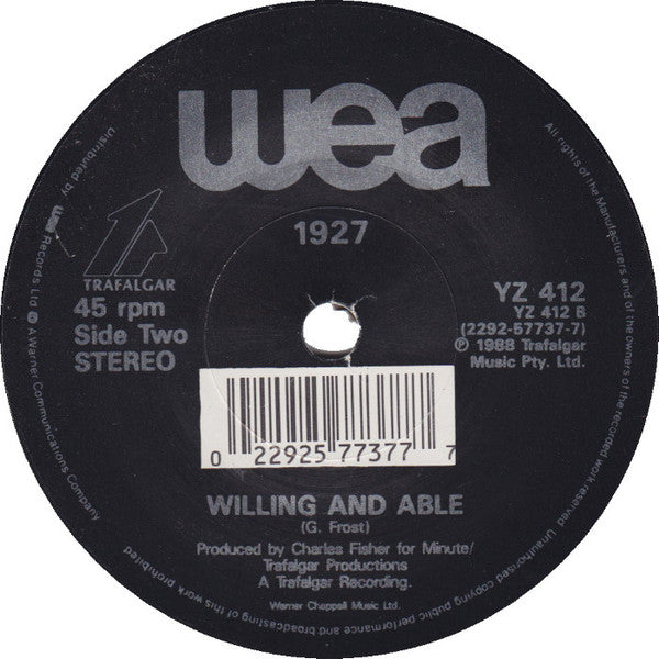 1927 - You'll Never Know - Used Vinyl Record 7" image 4